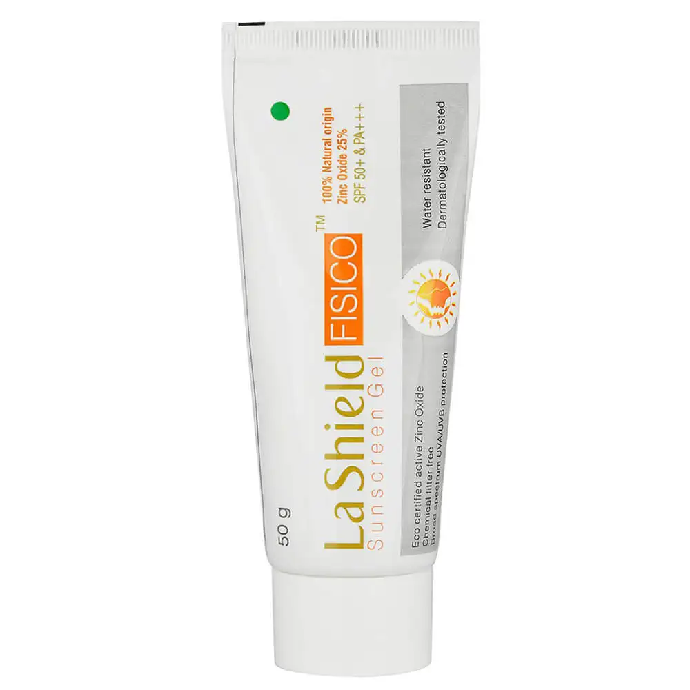 La Shield Fisico Sunscreen Gel,  50 g  for All Skin Types