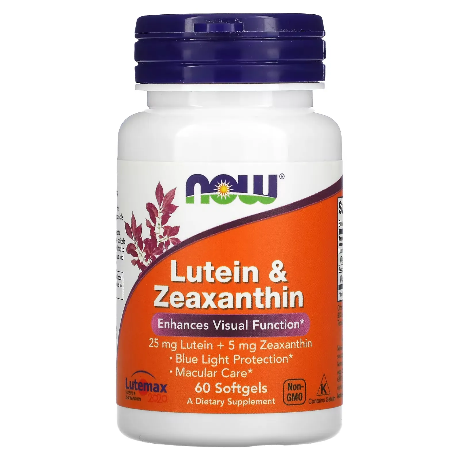 Lutein & Zeaxanthin, 60 Softgels