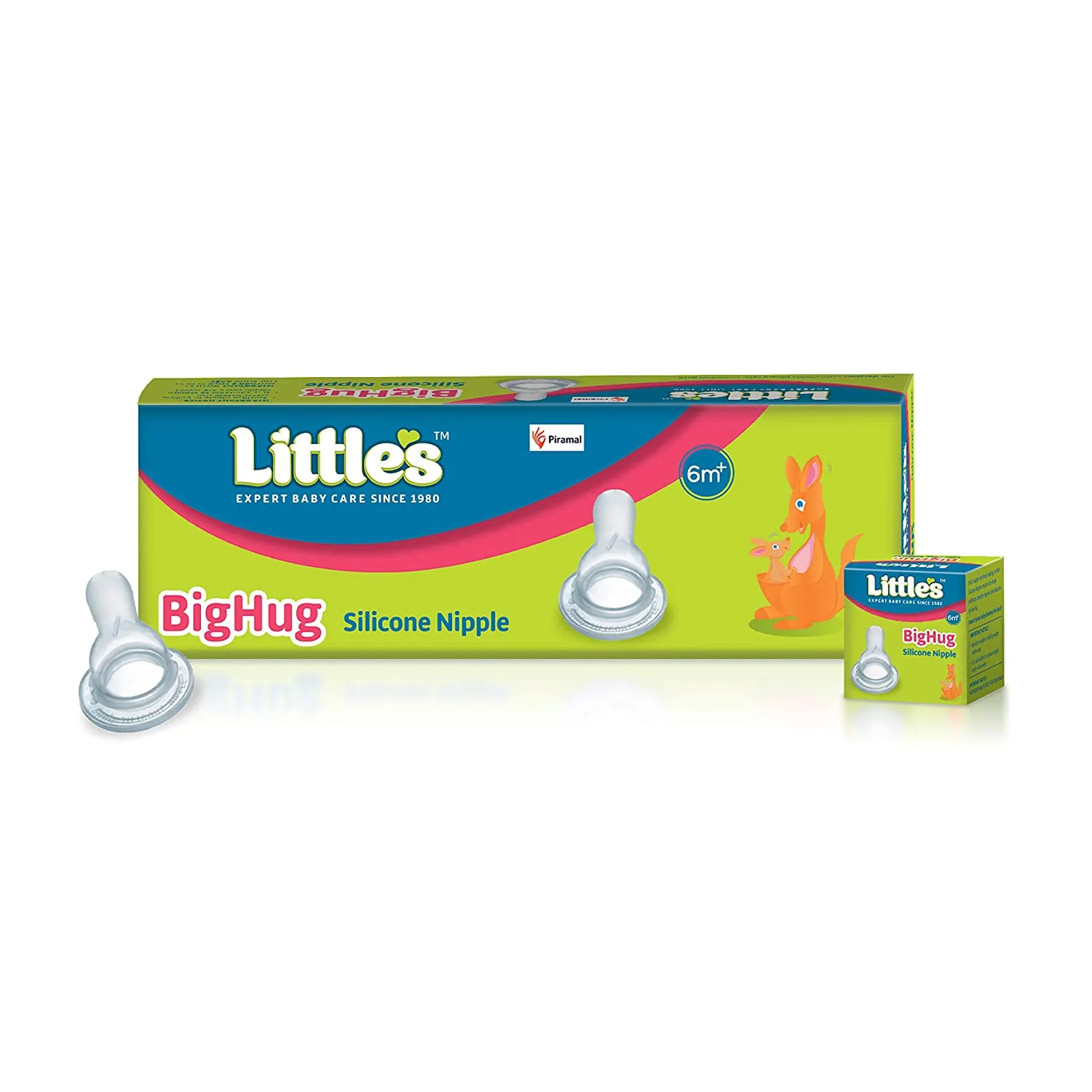 Little's Big Hug Silicone Nipple (Multicolor)