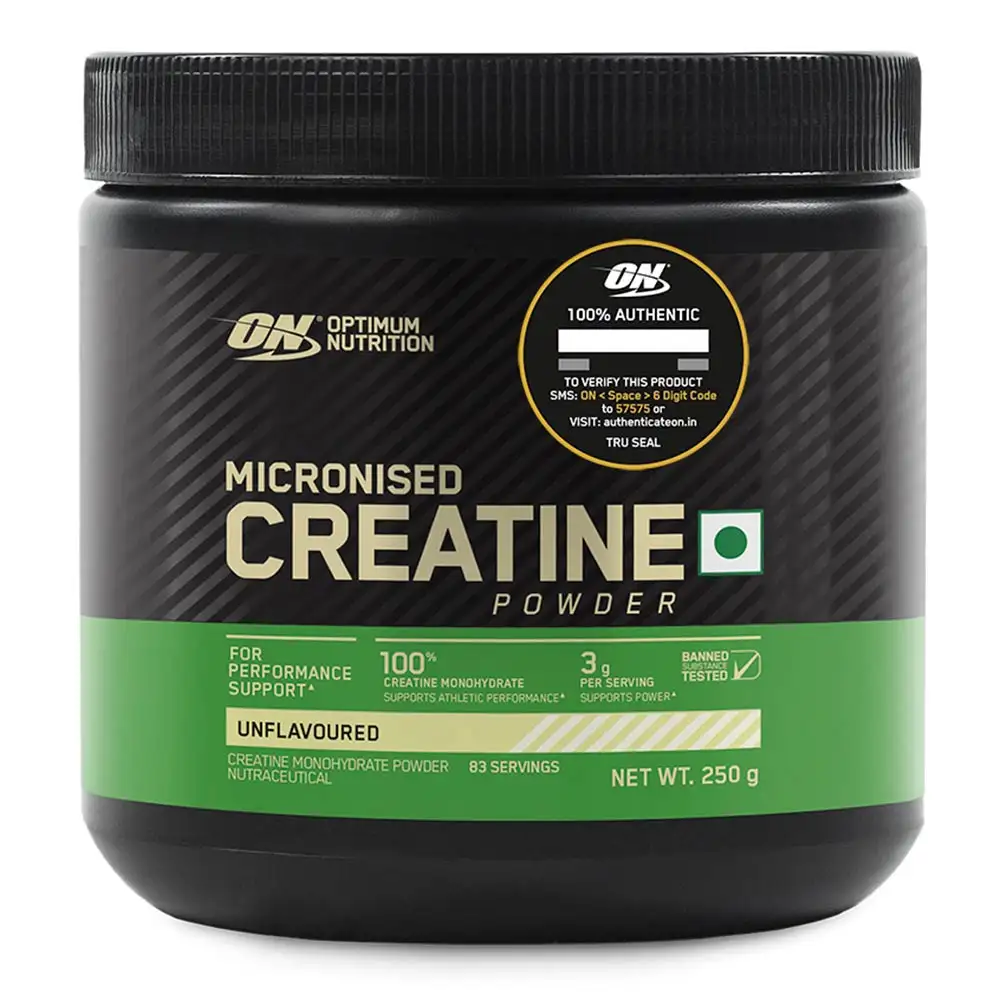 ON (Optimum Nutrition) Micronized Creatine Powder,  Unflavoured  0.55 lb