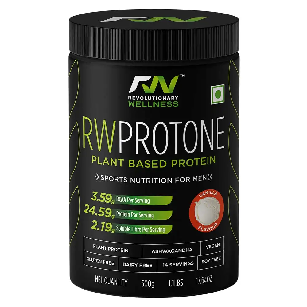 RW Protone Plant Based Protein,  Vanilla  1.1 lb