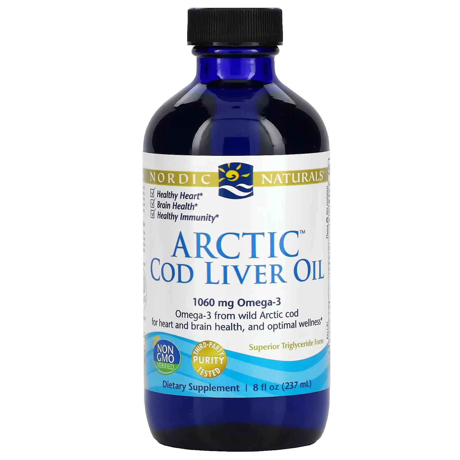 Arctic Cod Liver Oil, 8 fl oz (237 ml)