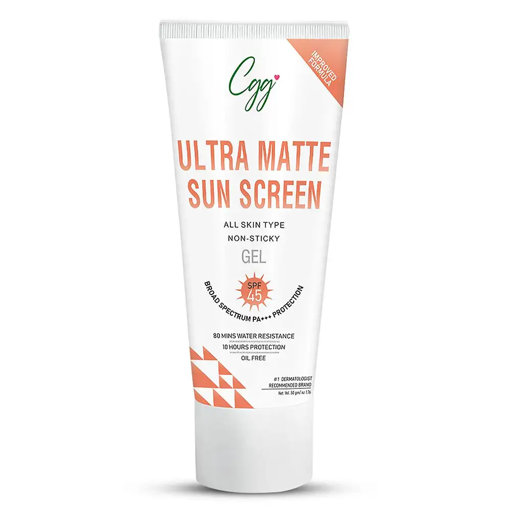 CGG Cosmetics Ultra Matte Sun Screen Gel,  50 g  for All Skin Types