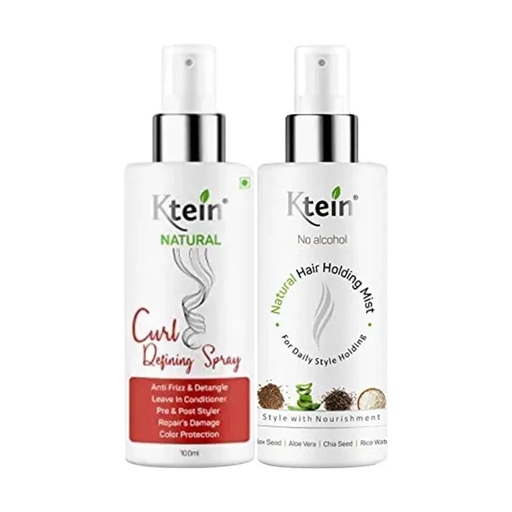 Ktein Natural Curl Defining Spray + Ktein Natural Hair Holding Spray