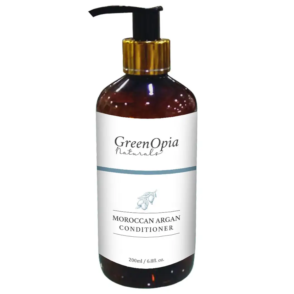 GreenOpia Moroccan Argan Conditioner,  200 ml  for All Hair Types