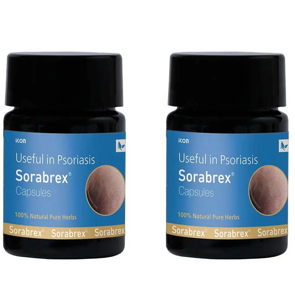 Sorabrex Psoriasis (Pack of 2),  10 capsules