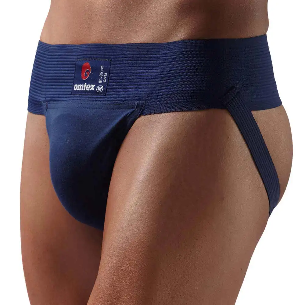 Omtex Gym Supporter (Pack of 2),  XS  Navy Blue