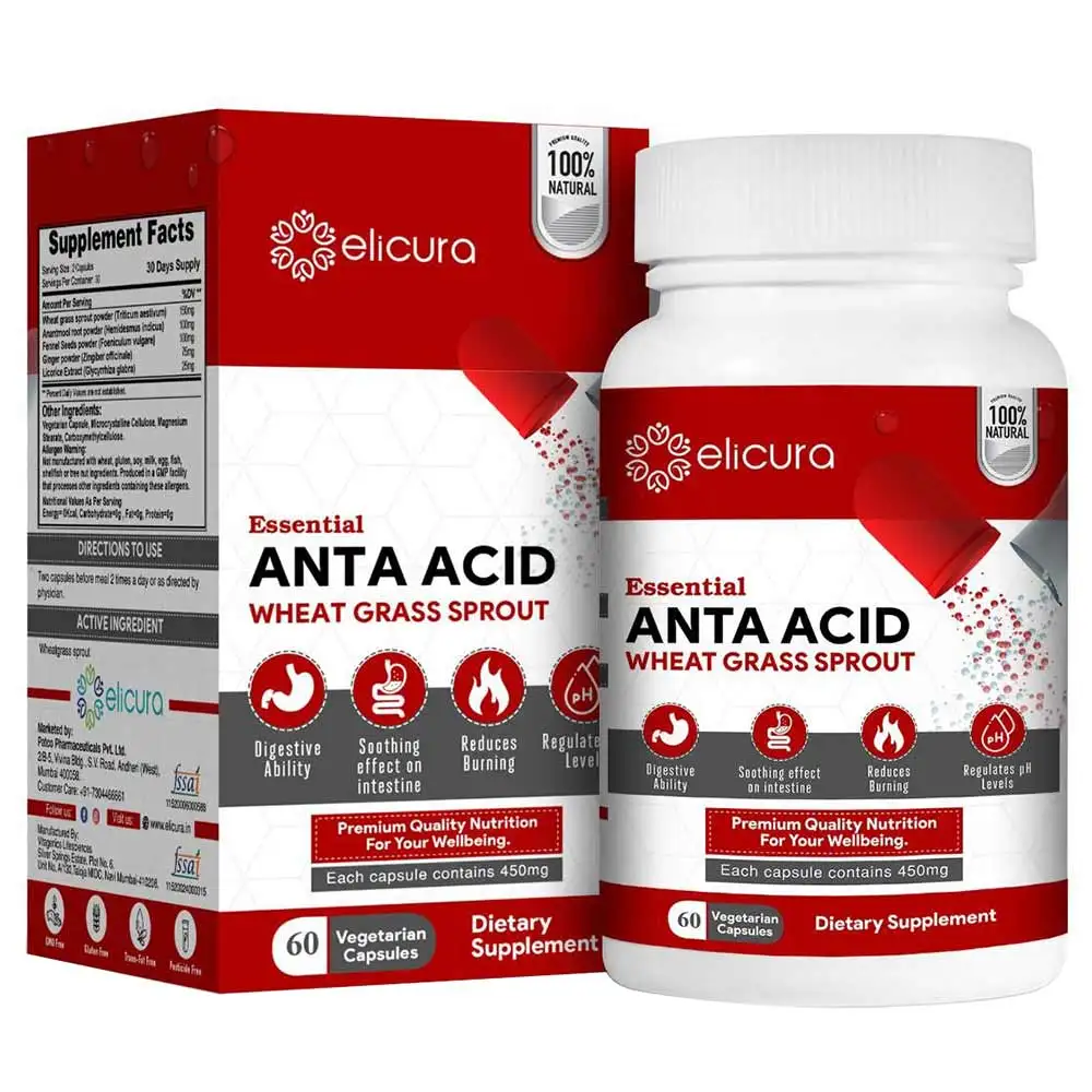 elicura Anta Acid,  60 veggie capsule(s)