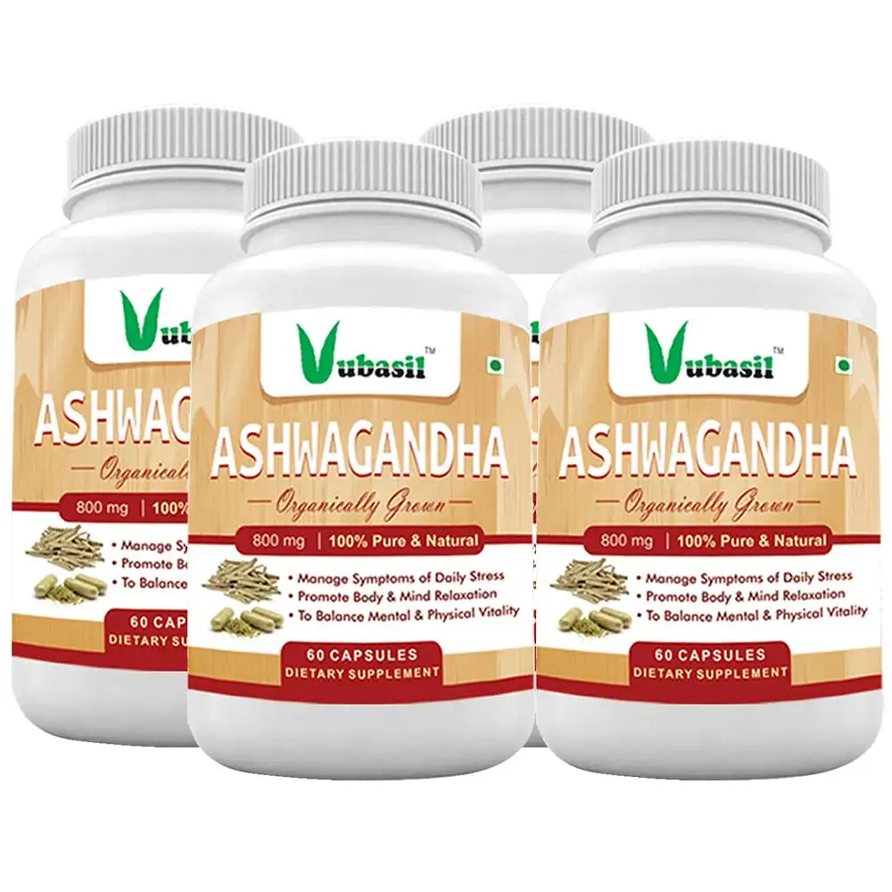 Vubasil Ashwagandha - 800 mg,  240 capsules