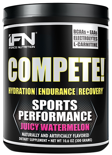 Compete By iForce Nutrition, Juicy Watermelon, 50 Servings