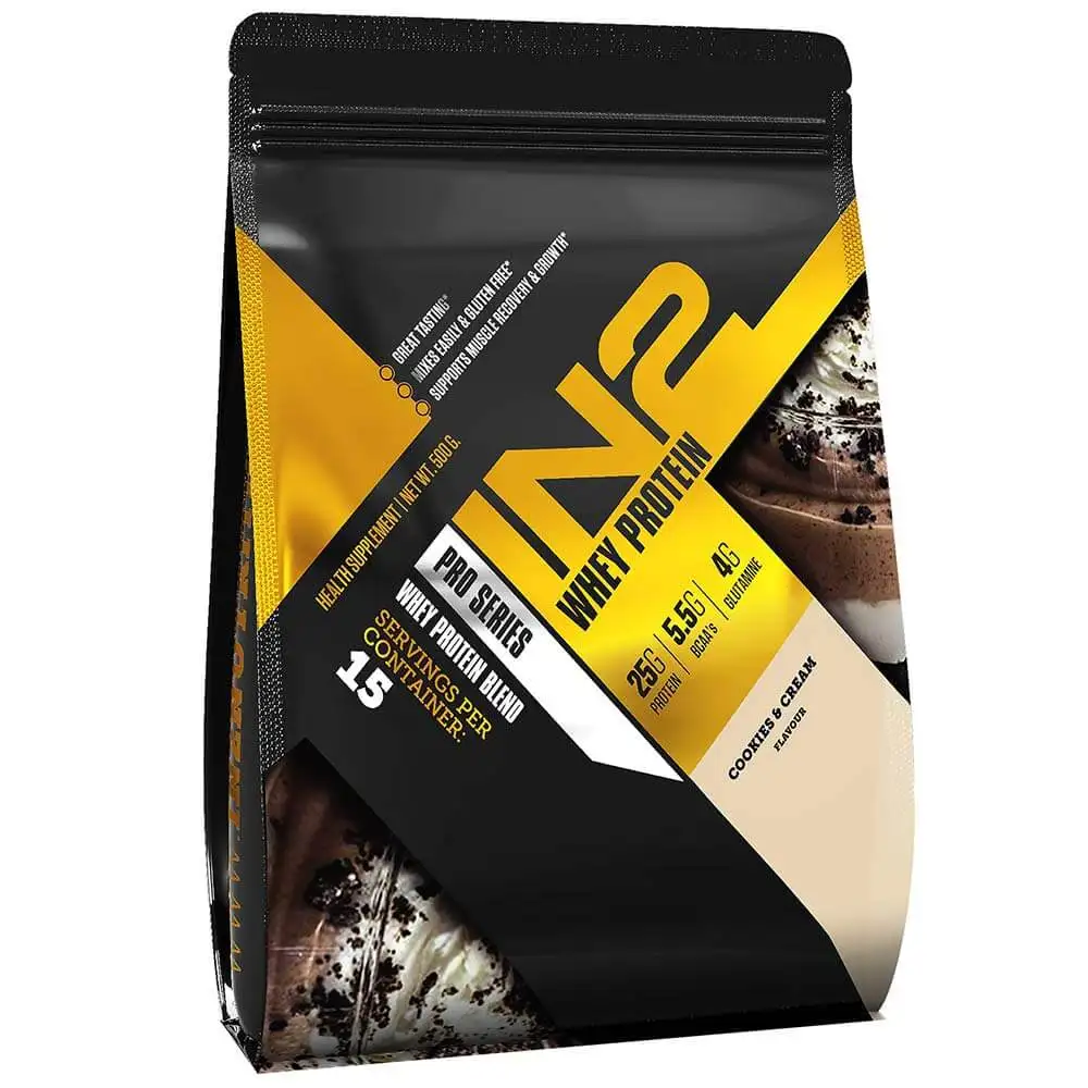 IN2 Whey Protein,  1.1 lb  Cookies and Cream