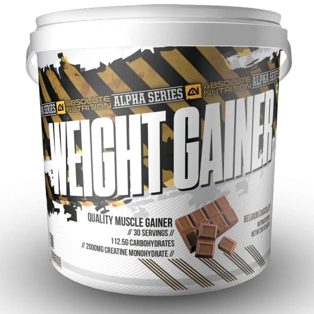 Absolute Nutrition Alpha Weight Gainer,  11 lb  Belgium Chocolate