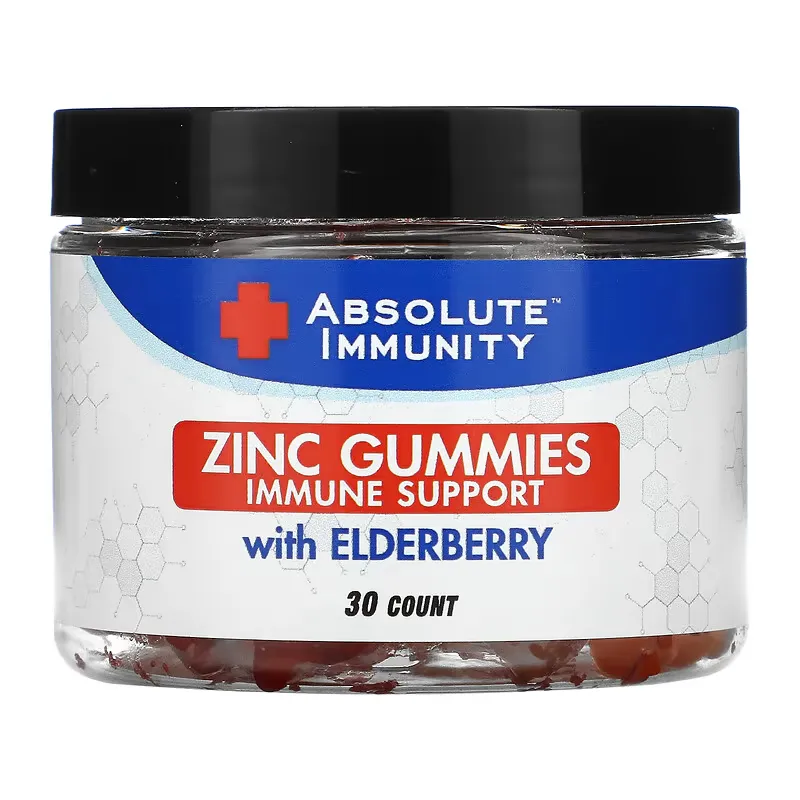 Immunity, Zinc Gummies with Elderberry, 30 Count