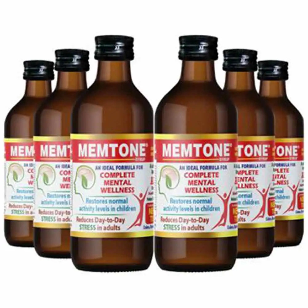 Aimil Memtone Syrup (Pack of 6),  200 ml