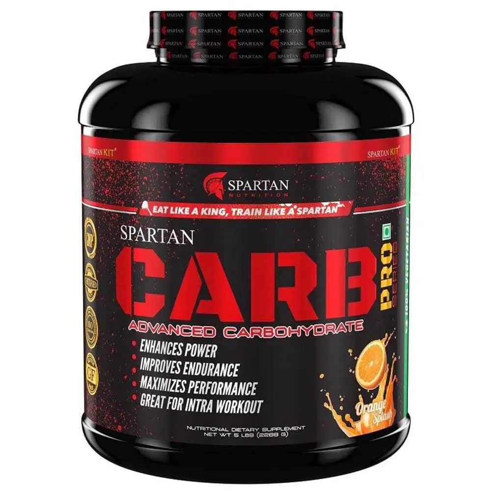 Spartan Nutrition Carb Pro Series,  5 lb  Orange Splash