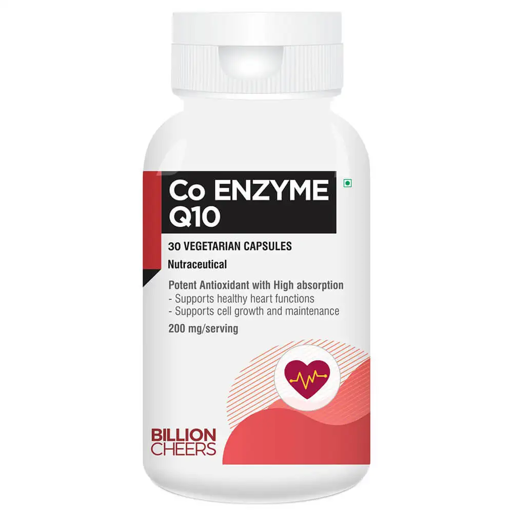 Billion Cheers Co Enzyme Q10,  30 capsules