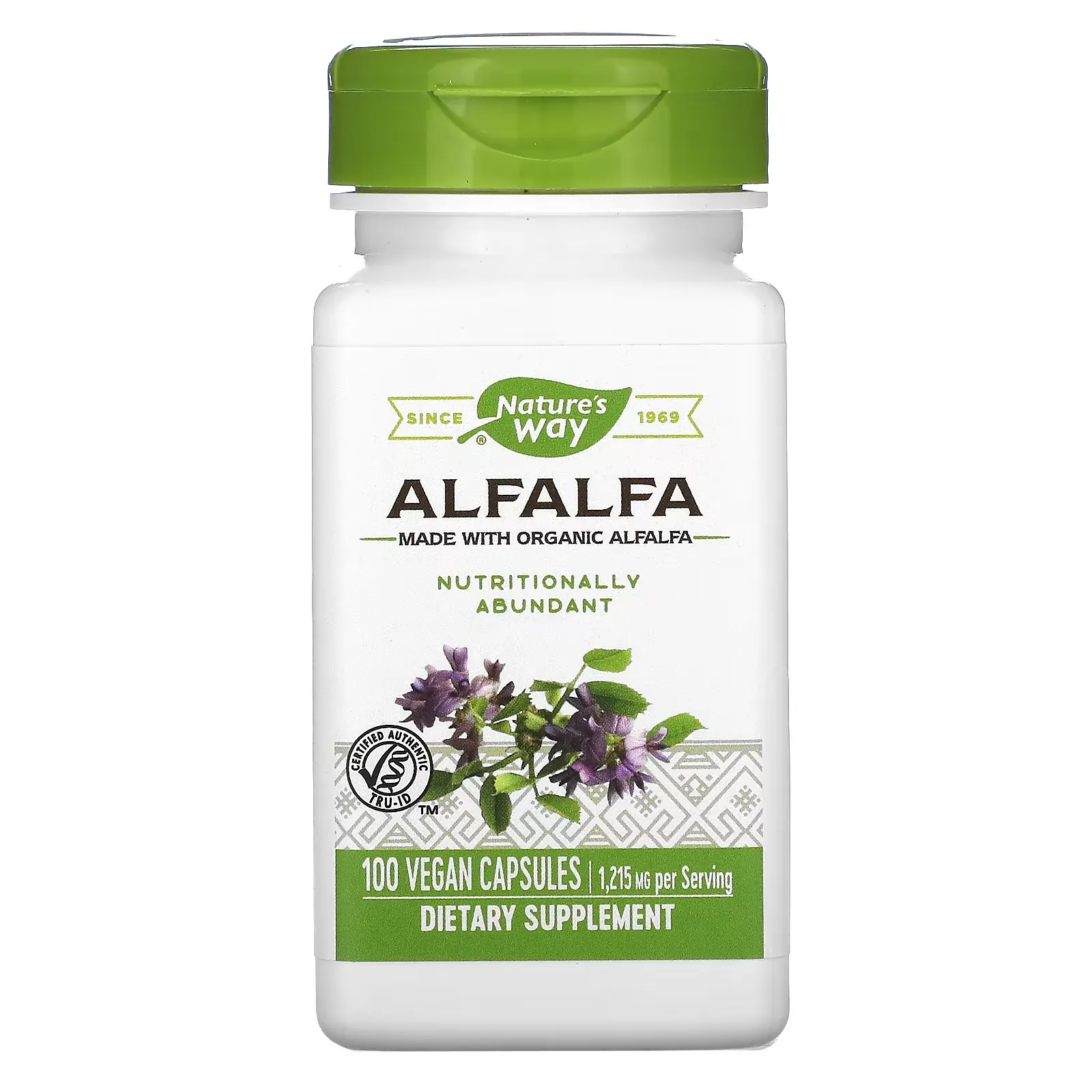 Alfalfa, 405 mg, 100 Vegan Capsules