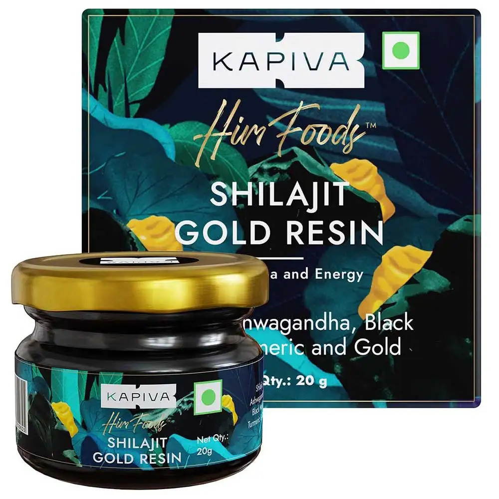 Kapiva Him Foods Shilajit Gold Resin,  20 g