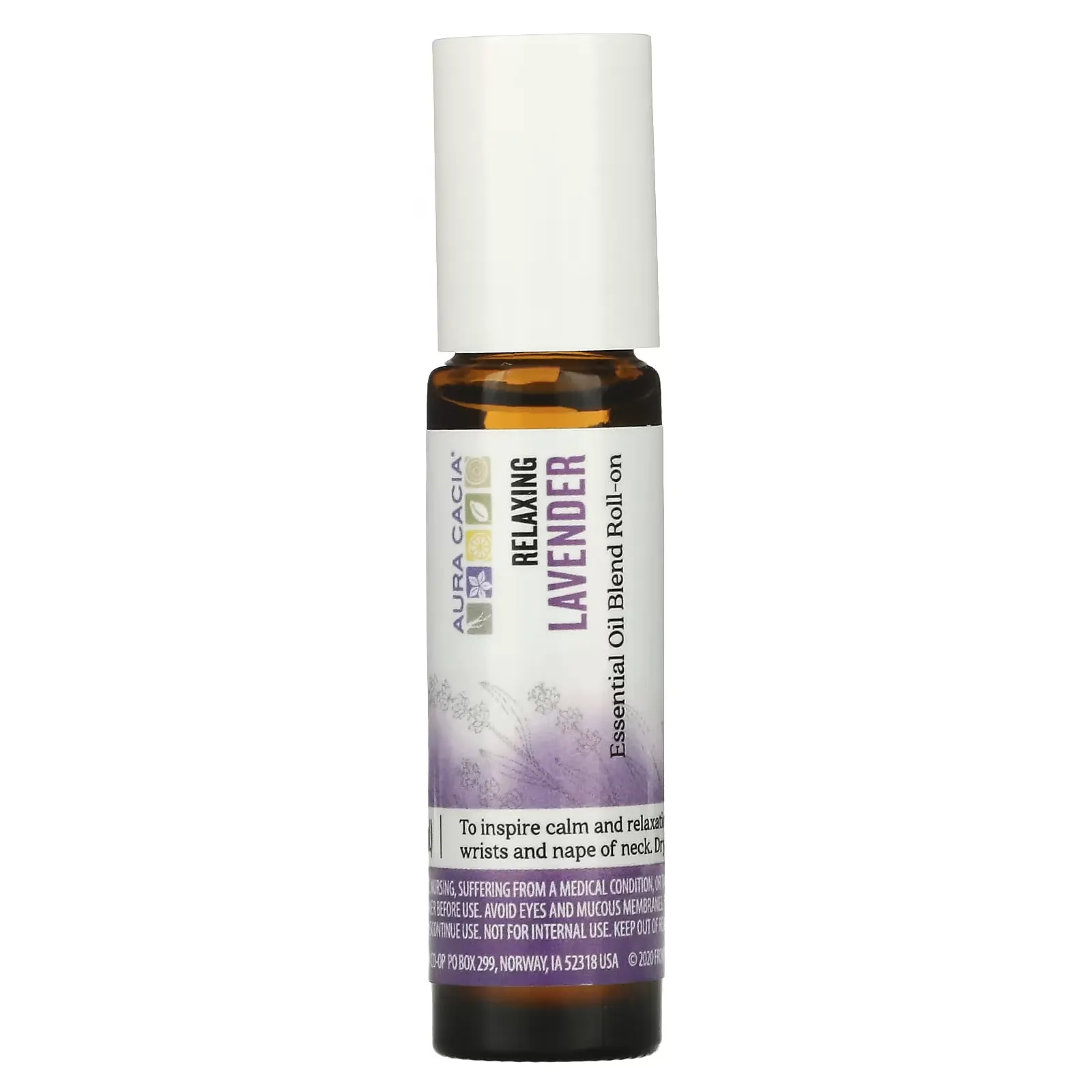 Essential Oil Blend, Soothing Roll-On, Lavender, 0.31 fl oz (9.2 ml)