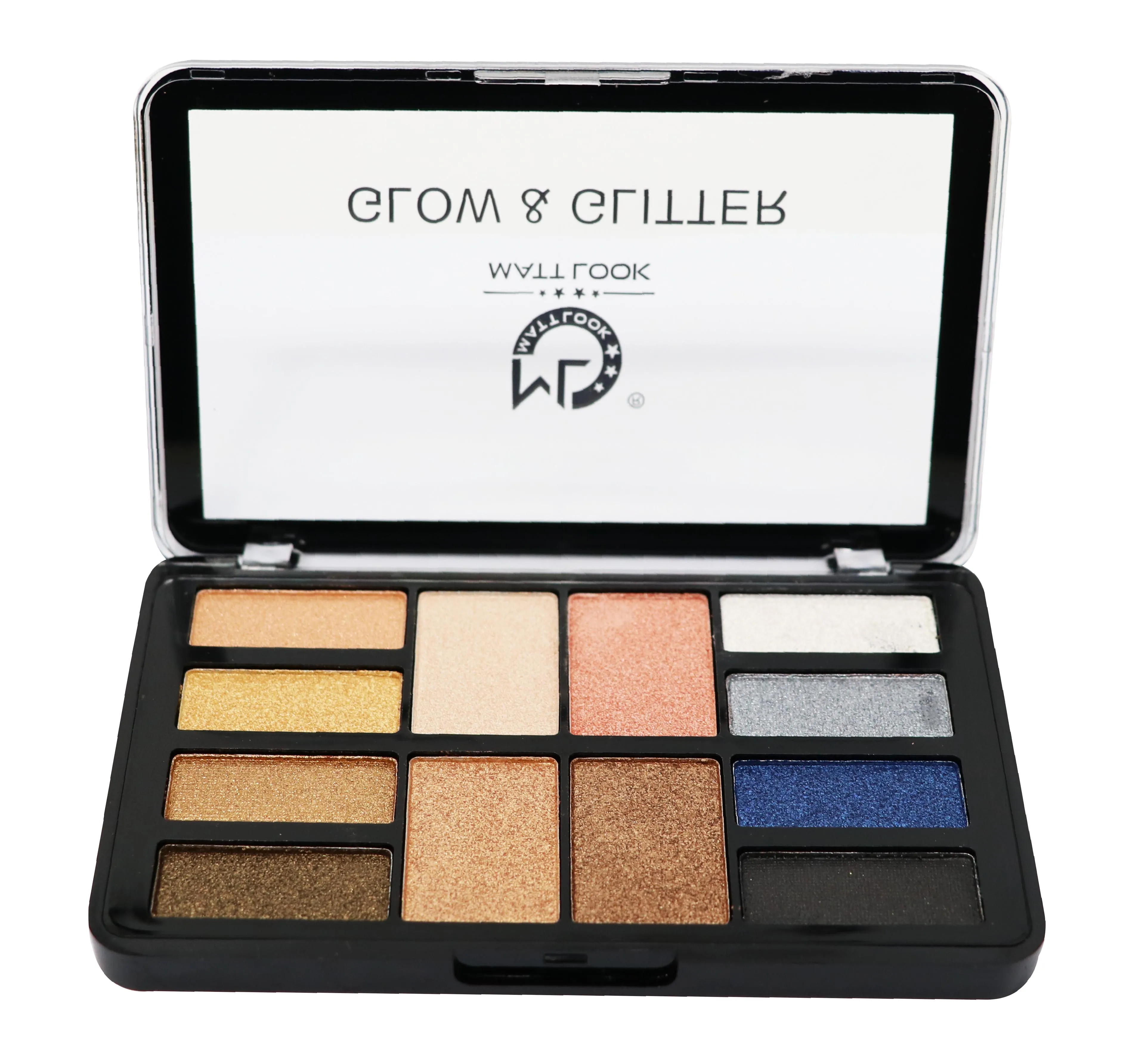 Matt look Face Makeup Glow & Glitter HD Pro Style Palette - Romantic