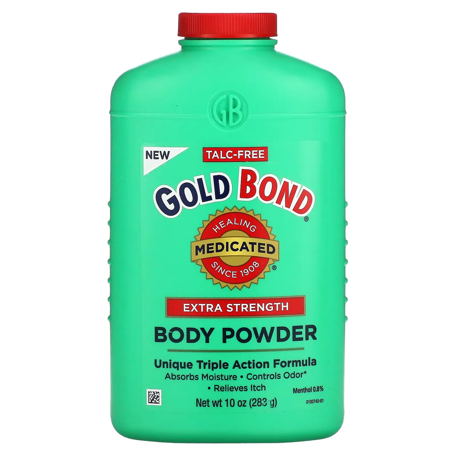 Body Powder, Unique Triple Action Formula, Extra Strength, 10 oz (283 g)