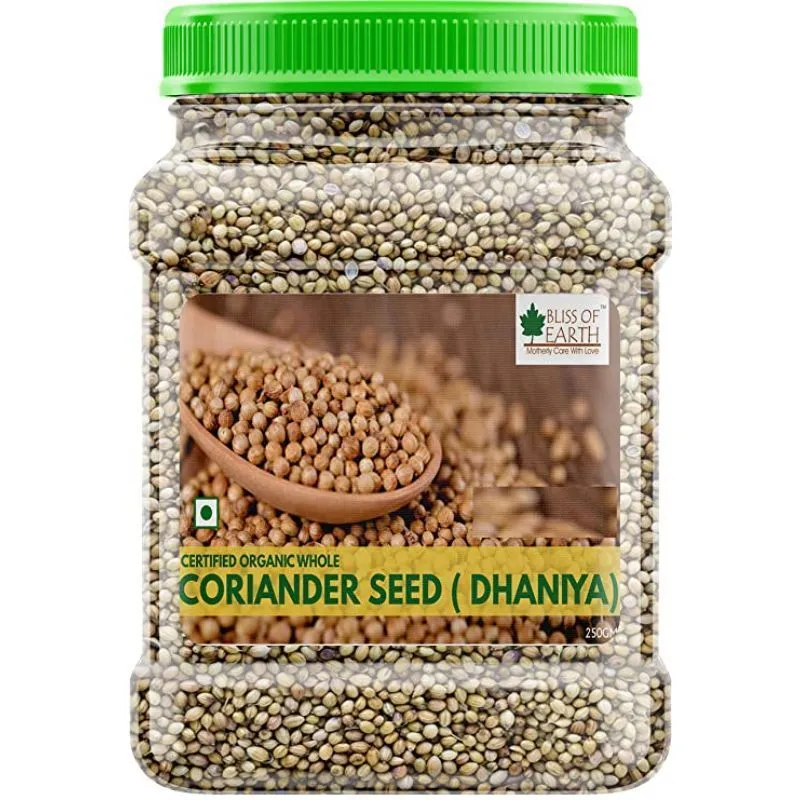 Bliss Of Earth Certified Organic Coriander Seed (Dhaniya)