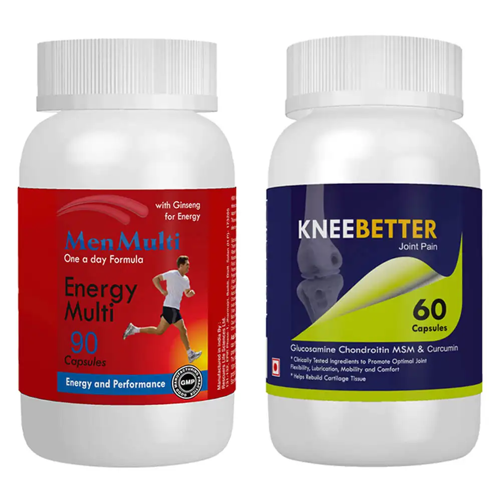 Maxgars Mensmulti & KneeBetter Joint Support Combo,  2 Piece(s)/Pack  Unflavoured