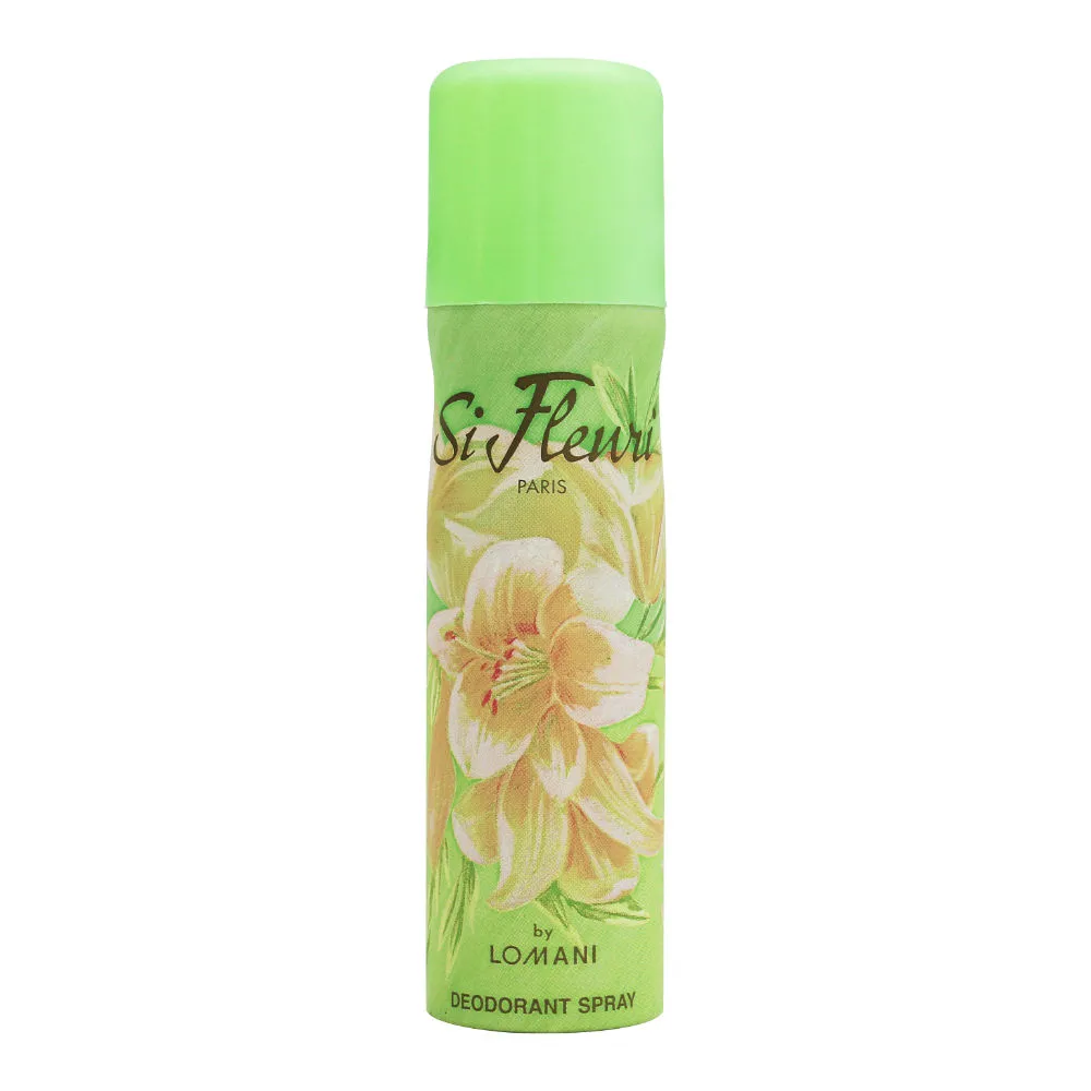 LOMANI Si Fleuri Deodorant Body Spray