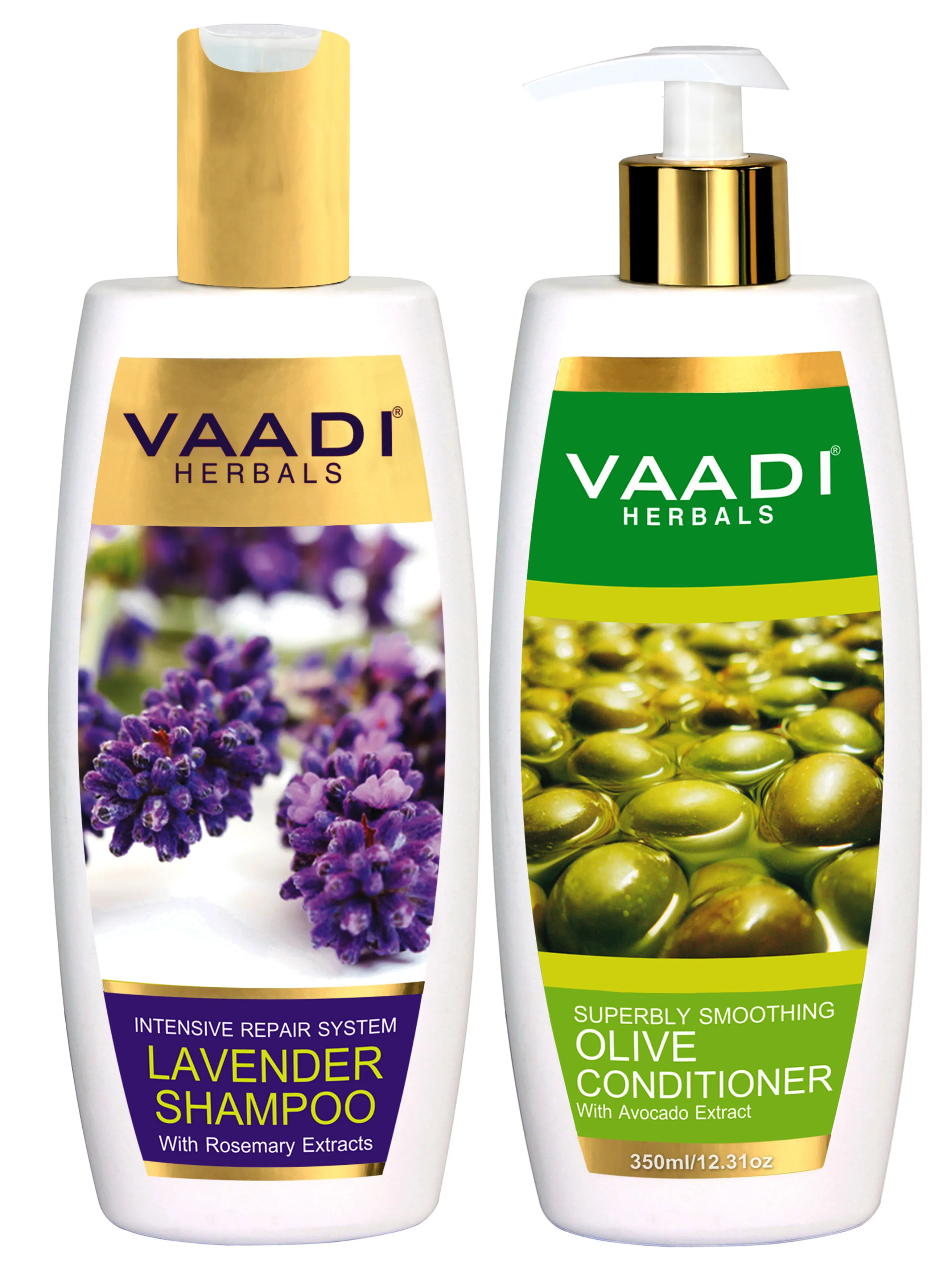 Vaadi Herbals Lavender Shampoo With Olive Conditioner