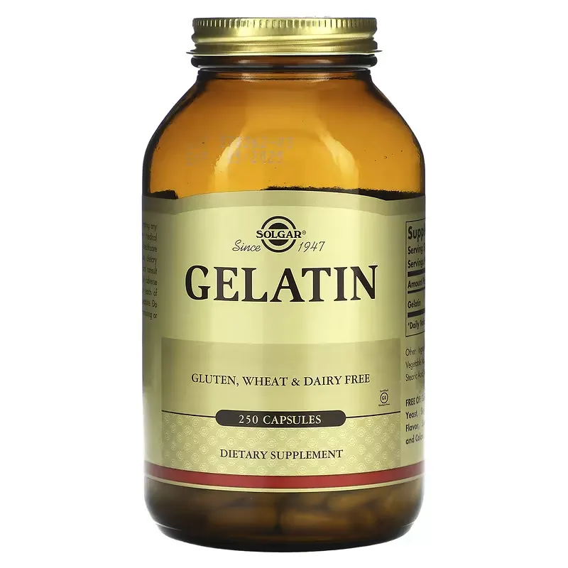 Gelatin, 250 Capsules