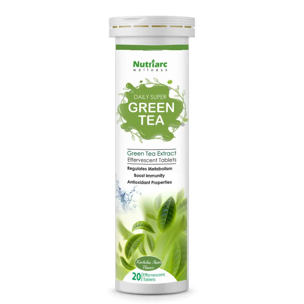 Nutriarc Wellness Green Tea Extract,  20 tablet(s)  Kaccha Aam