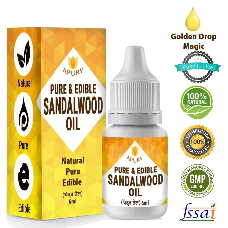 Apurv Pure And Edible Sandalwood Oil