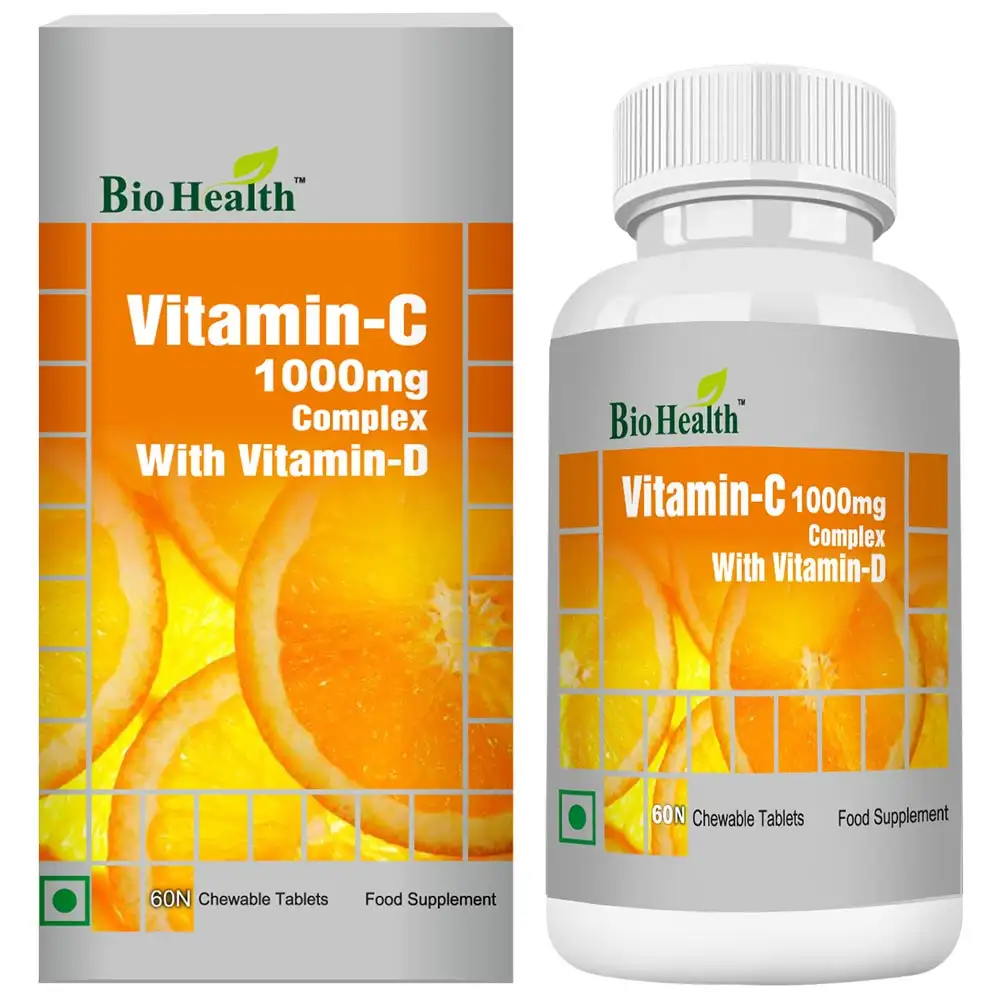 Bio Health Vitamin-C Complex,  60 tablet(s)  Orange