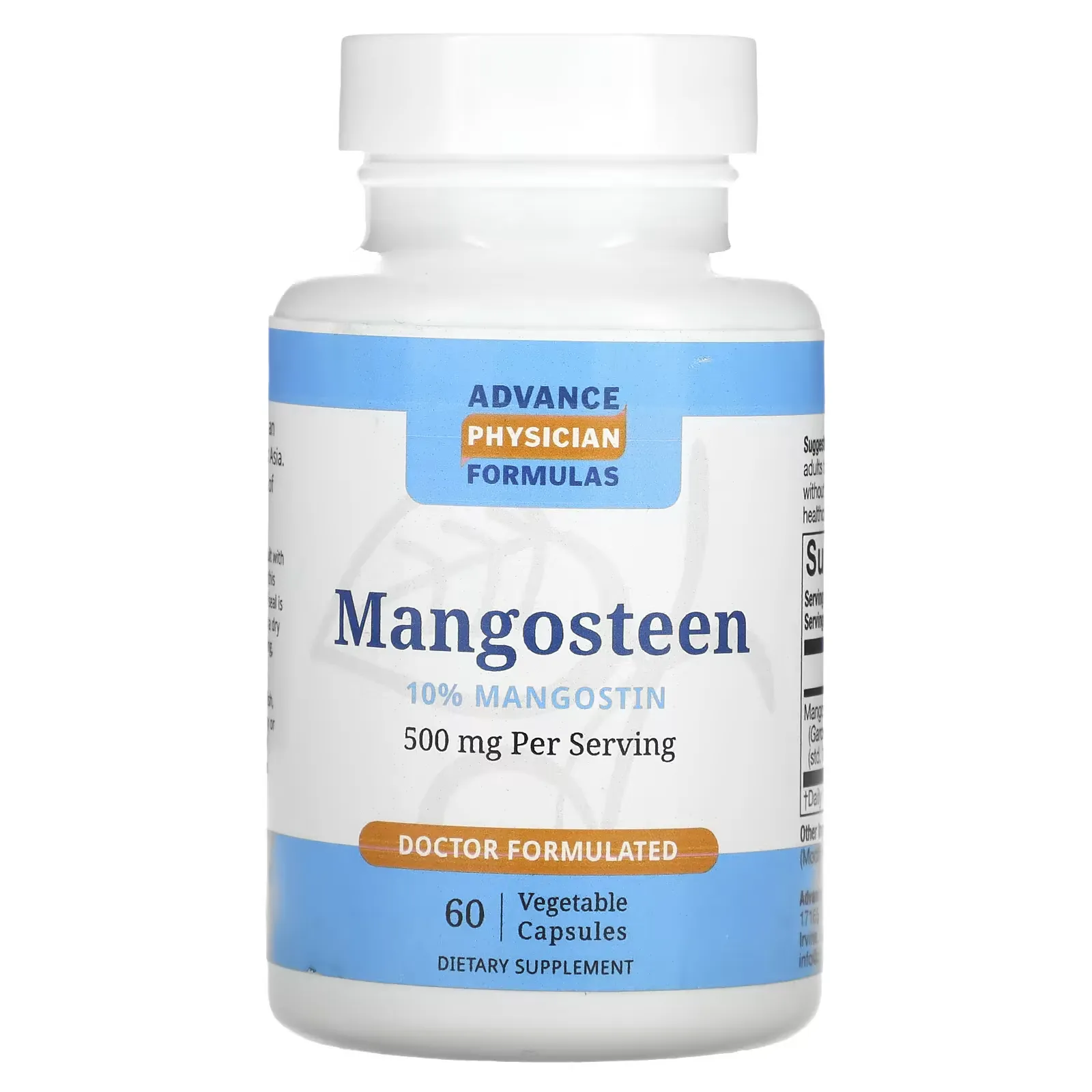 Mangosteen, 500 mg, 60 Vegetable Capsules