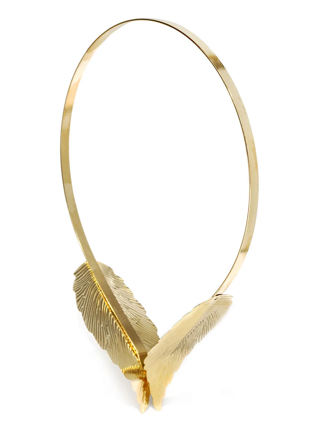 Toniq Golden Leaf Reversible Hair Band