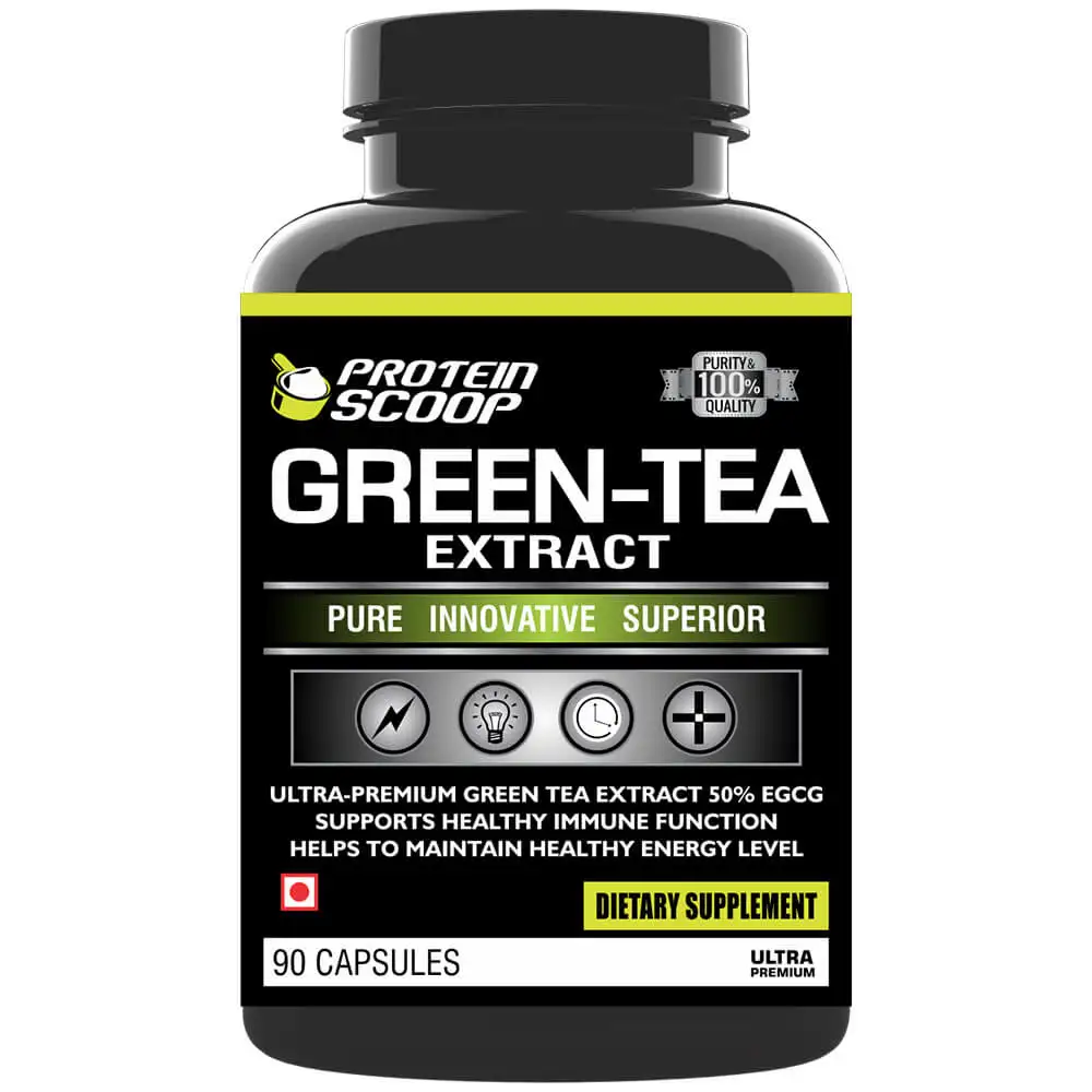 Protein Scoop Green Tea Extract,  90 capsules  Unflavoured