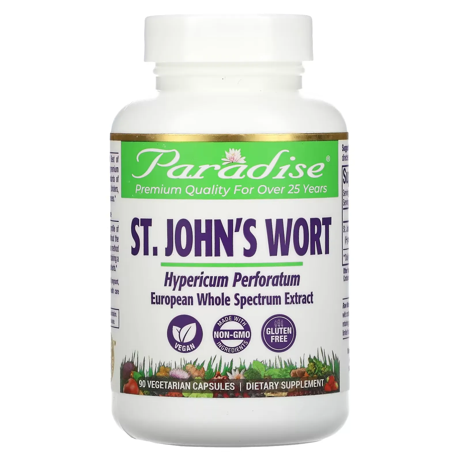 St. John's Wort, 90 Vegetarian Capsules