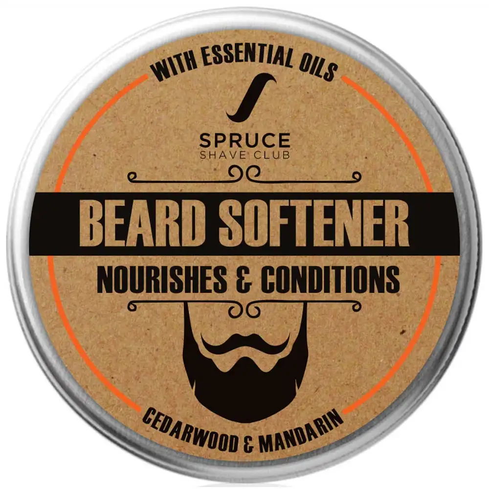 Spruce Shave Club Beard Softener Nourishing and Conditions,  100 ml  Cedarwood & Mandarin