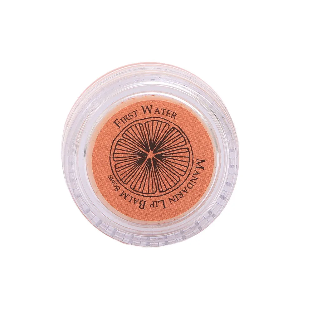 First Water Mandarin Lip Balm