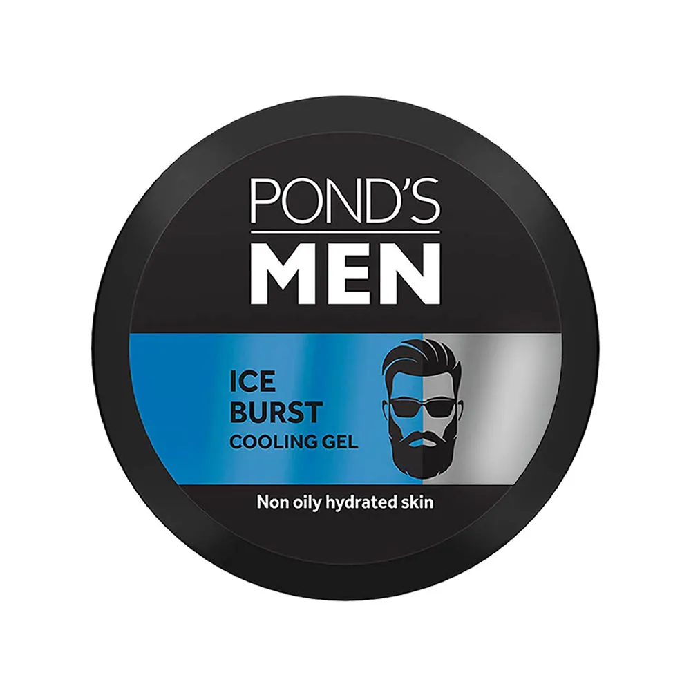 Ponds Men Ice Burst Cooling Face Gel With Menthol & Vitamin E Non-Oily Look