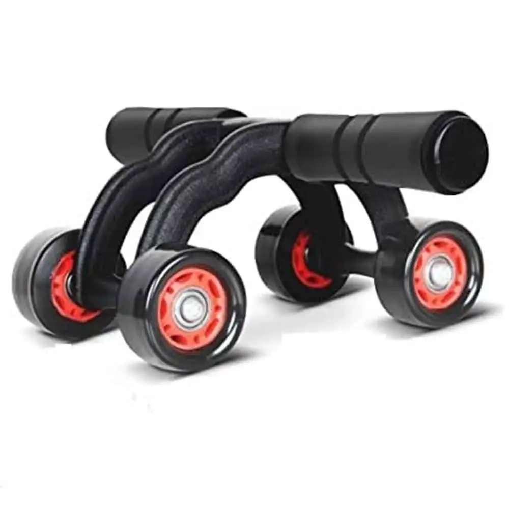 Arrowmax 4 Wheel Ab Roller,  Black  Free Size