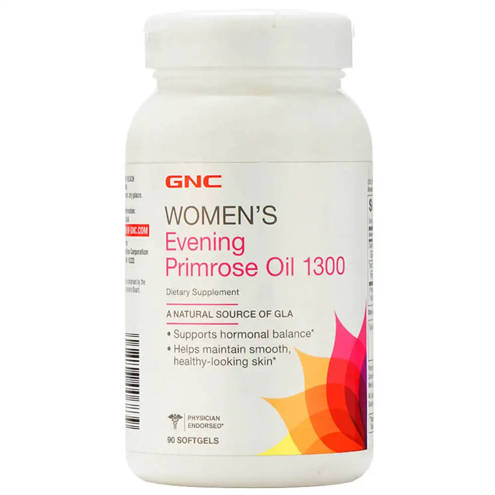 GNC Womens Evening Primrose Oil (1300 mg),  90 softgels