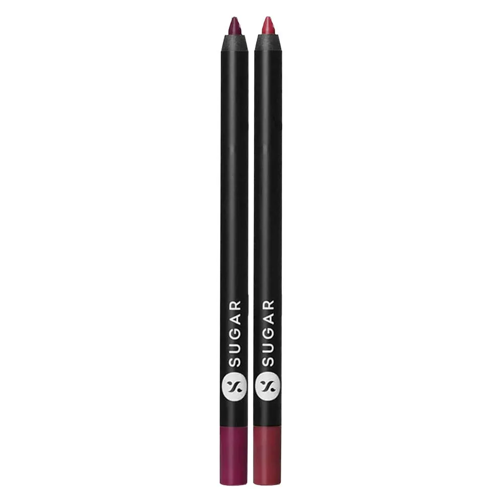 SUGAR Lipping On The Edge Lip Liner - 07 Fiery Berry & 04 Tan Fan