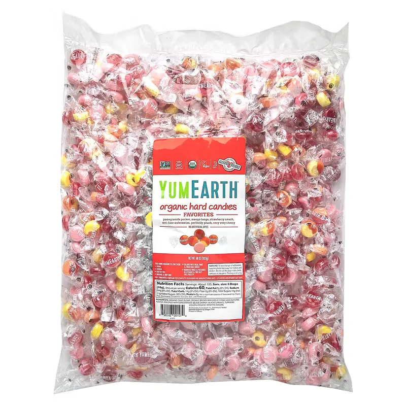 Organic Hard Candies, Favorites, 68 oz (1,928 g)