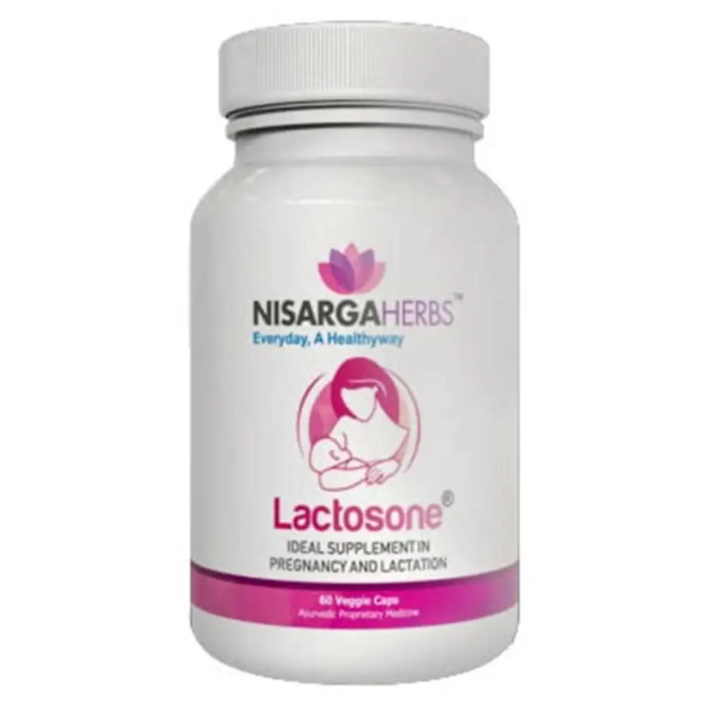 Nisarga Herbs Lactosone,  60 capsules