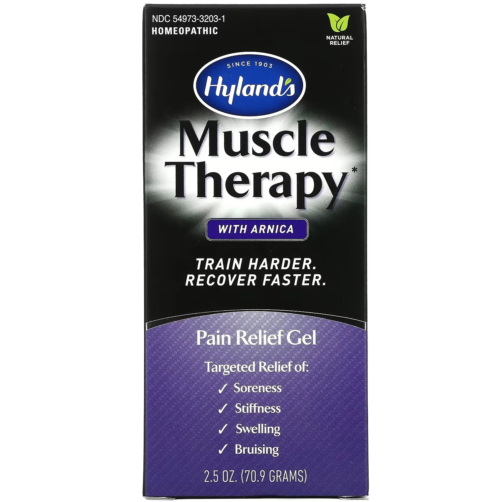 Muscle Therapy with Arnica, Pain Relief Gel, 2.5 oz (70.9 g)