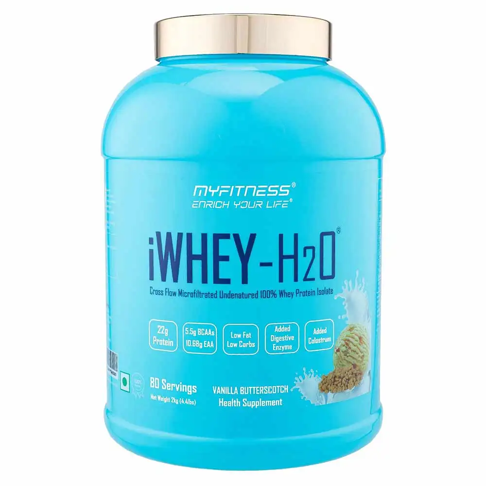 Myfitness iWHEY- H2O,  4.4 lb  Vanilla Butterscotch