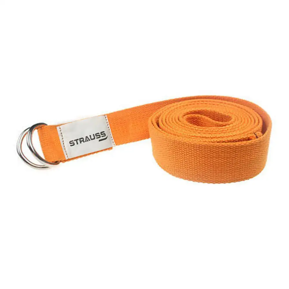 Strauss Yoga Belt,  (Orange)  8 Feet