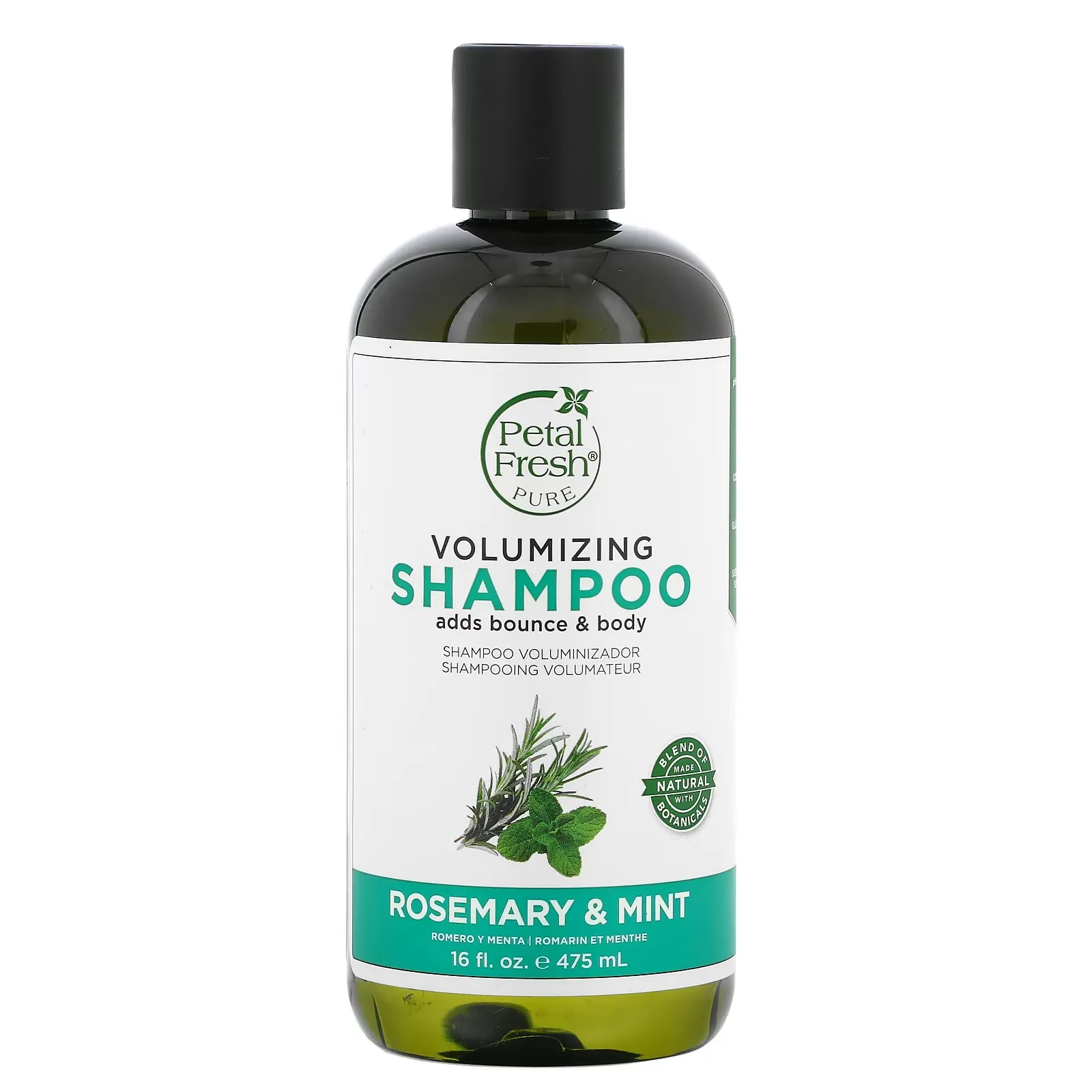 Volumizing Shampoo, Rosemary & Mint, 16 fl oz (475 ml)