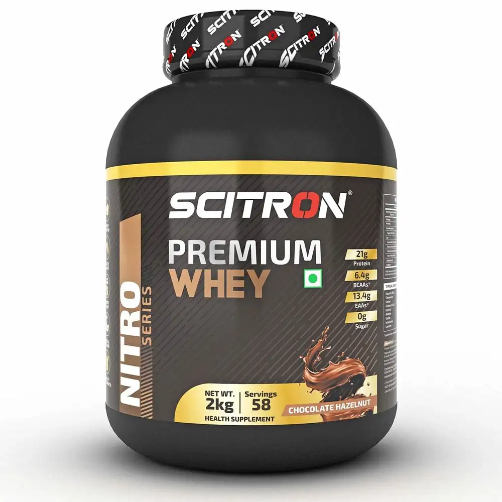 Scitron Premium Whey,  4.4 lb  Chocolate Hazelnut